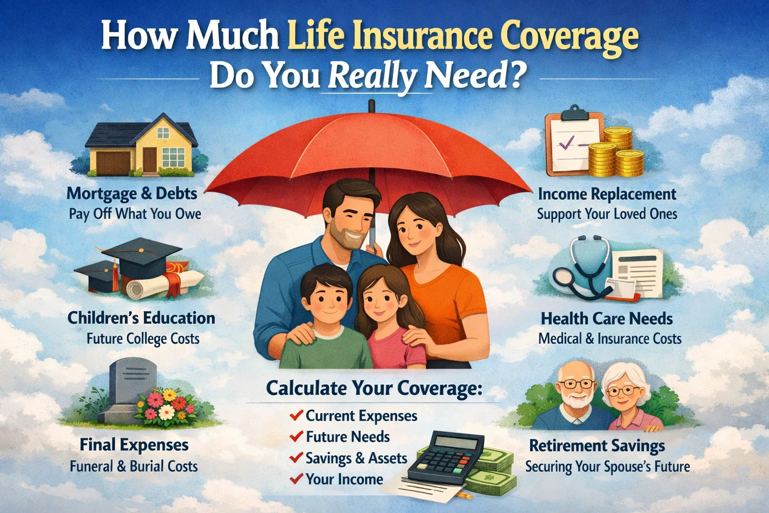 How Much Life Insurance Coverage Do You Really Need? Thumbnail
